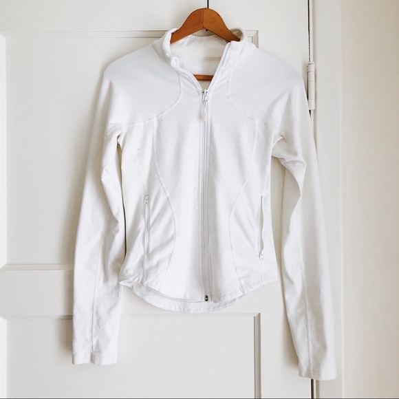 lululemon athletica Tops - Lululemon Workout Jacket White